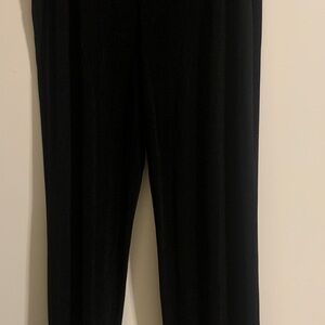 Chico's Classic Black Straight Leg Traveler Pants Size 2(12 or L)